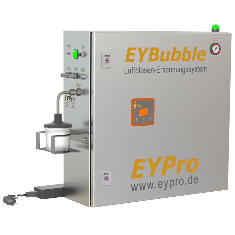 EYBubble Luftblasenerkennungs- und Ausschleuseeinheit